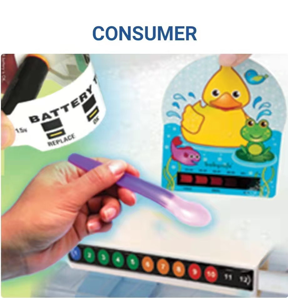 觸覺觸覺表面溫度顯影紙